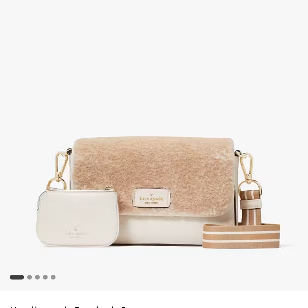 Kate Spade Beige Crossbody Bag